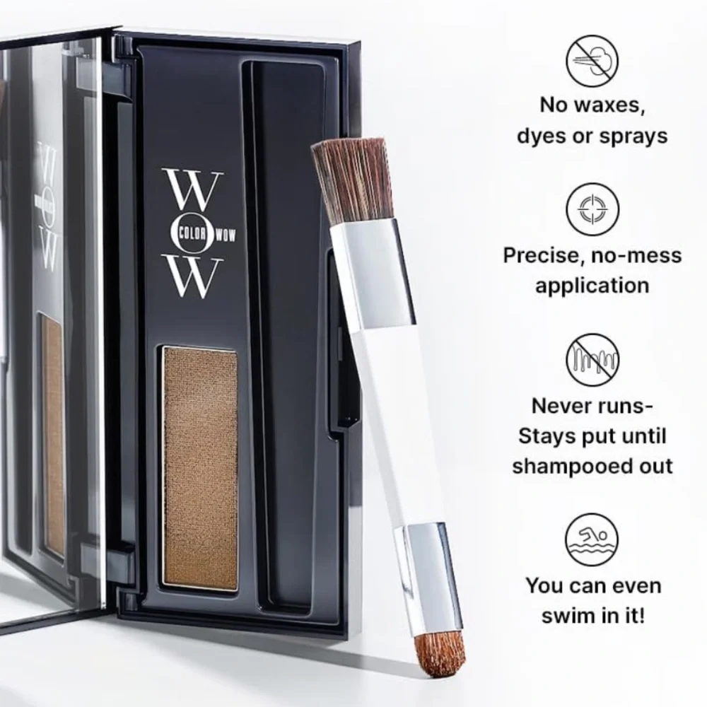 Color WOW Root Cover Up Medium Brown & Eyebrow Color